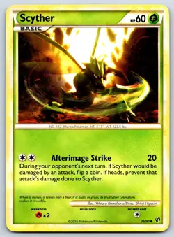Scyther (36) - Undaunted 36/90 Pokemon Card LP - Image 1