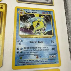 Vintage Pokemon Cards All Holo Lot 15 Cards HP Condition Dark Charzard, Guarados - Image 3