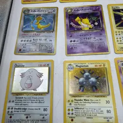 Vintage Pokemon Cards All Holo Lot 15 Cards HP Condition Dark Charzard, Guarados - Image 5
