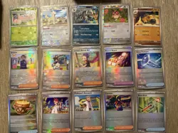 Pokemon TCG Huge 33 Prismatic Evolutions Poke Ball Holo Card Lot NM/Excellent - Image 3