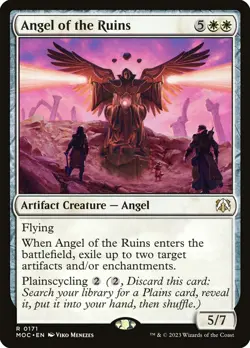 MTG Angel of the Ruins ** March of the Machine Commander ** English (NM) - Image 1
