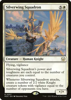 MTG Silverwing Squadron ** March of the Machine Commander ** English (NM) - Image 1