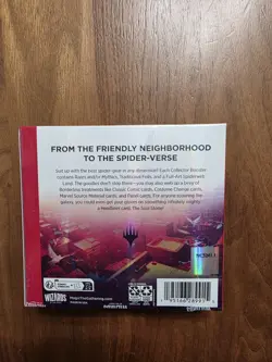 Magic The Gathering Marvel’s Spider-Man Collector Booster Box 12 Packs In Hand - Image 2