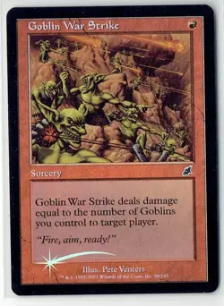 Goblin War Strike 96/143 - Scourge - Common-Holo - LP - Image 1