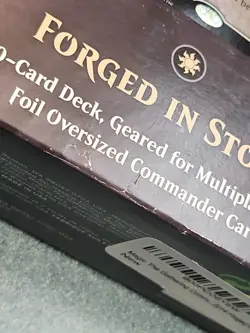 Magic the Gathering Forged In Stone Commander Deck (Sealed) - Image 2