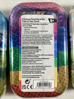 (LOT OF 3) Pokemon TCG Mega Evolutions Ascended Heroes Mini Tins Set NEW SEALED! - Image 2
