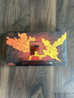 Pokemon TCG Team Rocket Moltres Ultra Premium Collection UPC – DAMAGED Sealed - Image 1