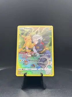 Pokemon TCG Pikachu Ultra Rare Holo TG05/TG30 Lost Origin Trainer Gallery - Image 1