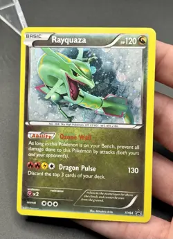 Pokemon TCG Rayquaza XY64 Black Star Promo MP/HP - Image 2