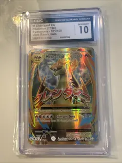 Pokemon M Charizard EX XY Evolutions Full Art #101 CGC 10 Gem Mint - Image 1