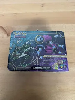 2015 Pokemon Collector Chest Rayquaza Hoopa Lunch Box New Factory Sealed - Image 3