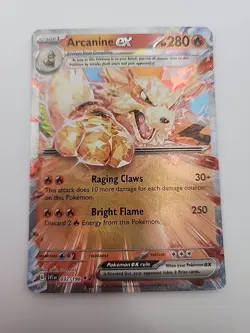 Pokemon Arcanine ex 032/198 Scarlet & Violet Base Set NM - Image 1