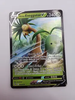 Alolan Exeggutor V 005/078 Pokemon GO Ultra Rare Holo Pokemon TCG NM - Image 1