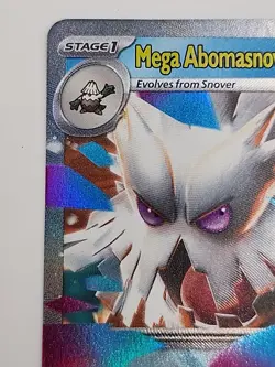 Pokemon Mega Abomasnow ex 036/132 Me01 Double Rare Stage 1 HP350 Holo - Image 5