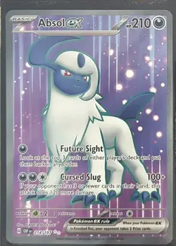Pokemon TCG - Holofoil Absol ex Ultra Rare 214/197 NM OBF - Image 1