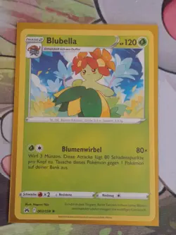Pokemon TCG Karte Rare Blubella 003/159 Zenit der Konige Deutsch NM - Image 1