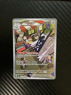 Archaludon 155/142 Illustration rare Pokemon Stellar Crown SV7 NM (159) - Image 1