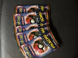 Pokemon Detective Pikachu Booster Pack Lot, 5 Packs x 4 English Cards - Image 1