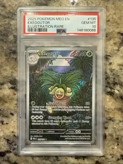 Exeggutor 135/132 Me01: Mega Evolution Holo Pokemon PSA 10 - Image 1