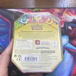 Pokemon Elemental Power Tin Flareon GX Booster Promo Sealed Box 2019 - Image 3