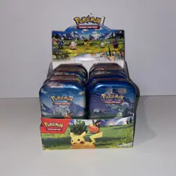 Pokemon TCG Ascended Heroes Mini Tin DISPLAY Lot Of 10 Mini Tins Lot - Image 1