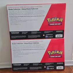 Pokemon TCG Scarlet & Violet Black Bolt White Flare Binder Poster 2-Pack - Image 2
