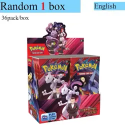 Pokemon Destined Rivals Booster Box 36 Packs English Mewtwo Team Rocket - Image 1
