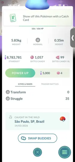 Pokemon Go Shiny Ditto Hat ( Background) - Image 2