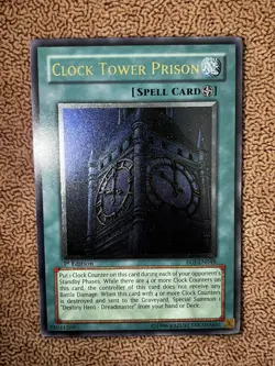 Clock Tower Prison EOJ-EN048 1st Edition Ultimate Rare YuGiOh! NEAR MINT - Image 1