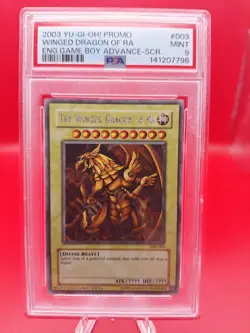 The Winged Dragon of Ra (Secret Rare) GBI-003 Yu-Gi-Oh! Gameboy Advance - Image 1