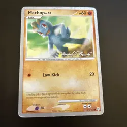 Machop 86/130 Common Pokemon Diamond & Pearl World Championship 2010 Card MP - Image 1