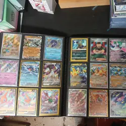 Pokemon TCG Card Collection LOT EX, FULL ARTS, SIR, Alt ARTS INCLUDES BINDER - Image 1