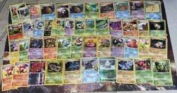 46x Vintage Pokemon Card Lot MP - Mid Era, WOTC, Foil, And More - Image 1