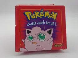 Pokemon 1999 Sealed Jigglypuff 23K Gold-Plated Card #39 Burger King Red Box - Image 3