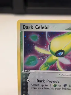 ⭐ Pokemon Cards Dark Celebi 4/101 Hidden Legends Holo Rare - Image 5