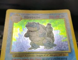Blastoise 2/130 Base Set 2 Holo Rare Pokemon Card English Light Play VTG WOTC - Image 2