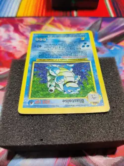 Blastoise 2/130 Base Set 2 Holo Rare Pokemon Card English Light Play VTG WOTC - Image 5