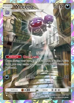 A1 Weezing (ENG) - Pokemon TCG Pocket 1 Star Cards (⭐) Digital Card Trade - Image 1