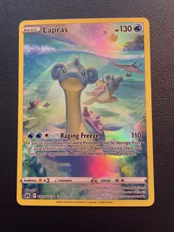 Lapras GG05/GG70 – Galarian Gallery – Crown Zenith – Holo Pokemon Card – NM/M - Image 1