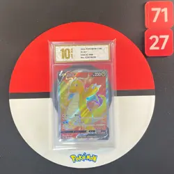 Pokemon TCG S-Chinese Card Sword & Shield Dragonite V CS4.5C-068 SR Grade10 - Image 1