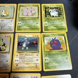 Pokemon Card Lot WOTC Base Set 2 LP, 15 Card Lot A - Image 3