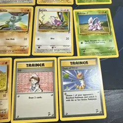 Pokemon Card Lot WOTC Base Set 2 LP, 15 Card Lot A - Image 5