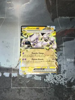 Mewtwo ex 058/182 SV04: Paradox Rift Holo Double Rare Pokemon Card - Image 1
