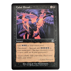 MTG Cabal Ritual Torment TOR Common Black Instant Add Extra Black Mana Magic LP - Image 1
