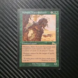 Wizards Multani Maro-Sorcerer Urza's Legacy Rare Legendary Creature Green MTG - Image 1