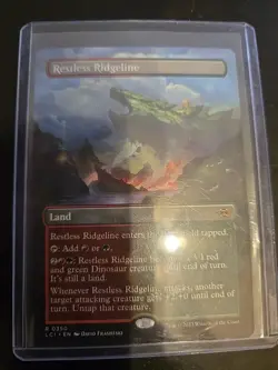 Restless Ridgeline - (Borderless) The Lost Caverns of Ixalan Foil - #350 - Image 1