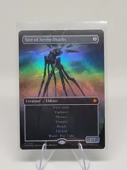 Sire of Seven Deaths (Borderless) Foundations Foil - Image 1