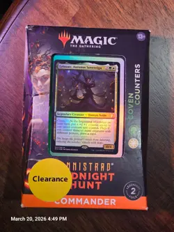 Magic MTG Coven Counters Innistrad Midnight Hunt Commander Deck - Image 1