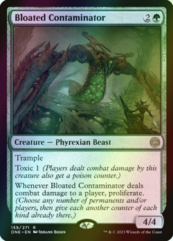 MTG Bloated Contaminator Foil ** Phyrexia: All Will Be One ** English (NM) - Image 1