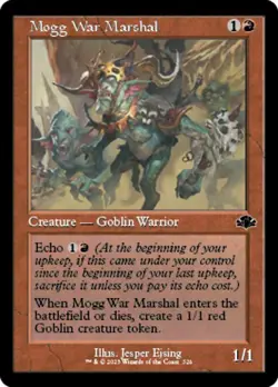 Retro MOGG WAR MARSHAL x4 mtg NM-M Dominaria Remastered 4 Common - Image 1